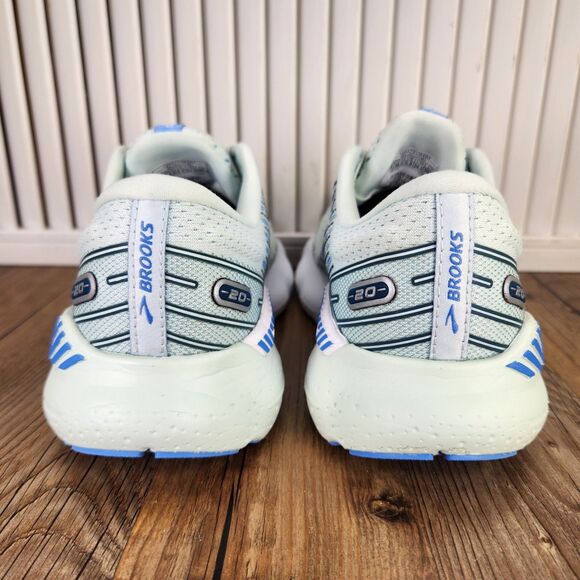 Brooks Glycerin GTS 20 Womens Sz 7.5 Blue Glass Marina Running Shoes 1203701B494 - Picture 4 of 9